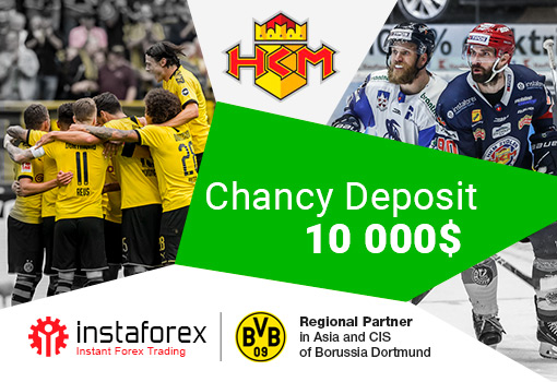 InstaForex vui mừng trao tặng 10.000 USD giải thưởng Chancy Deposit